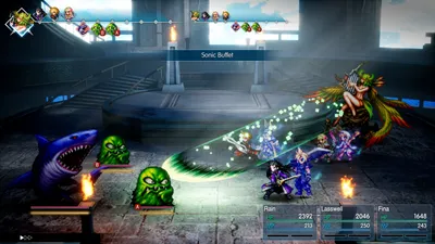 Official FINAL FANTASY RESONANCE media shown with the Espers system notes