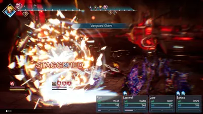 Imagen oficial de FINAL FANTASY RESONANCE que acompaña las notas del sistema de combate